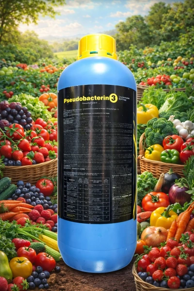 Биофунгицид Псевдобактерин 3 (1 л) + Органическое удобрение Универсальное  (1л)